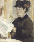 Edouard Manet Femme lisant (mk40) Spain oil painting artist